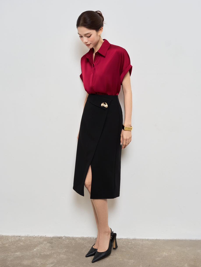 Diện mạo mới của chân váy dáng dài- Ảnh 11.