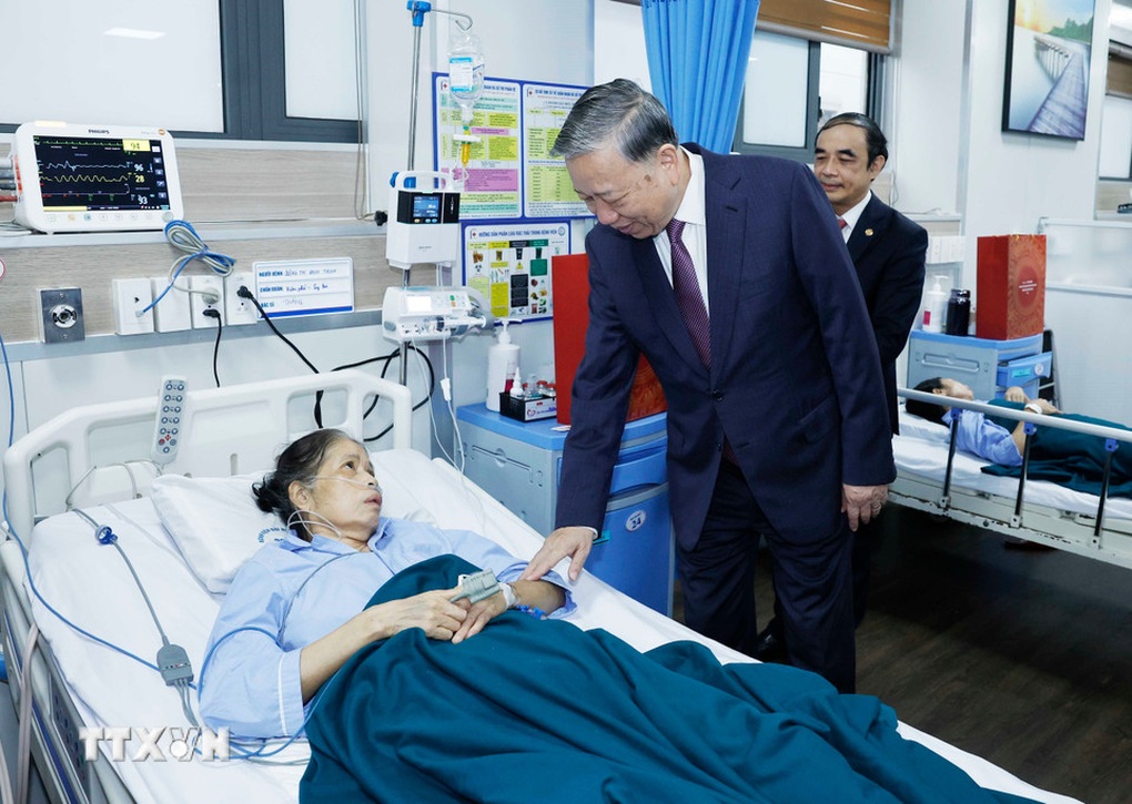 Tổng Bí thư dự lễ khởi công Khu phức hợp Y tế 16.000 tỷ đồng ở Hà Nội - 3