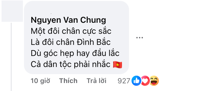 Cả MXH “xuất khẩu thành thơ” vì Đình Bắc sau chiến chiến thắng lịch sử của U23 Việt Nam- Ảnh 4.
