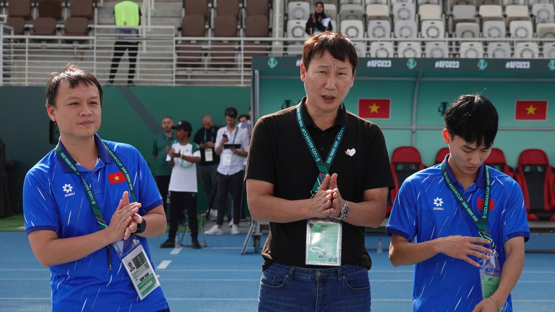 Thanh Nhàn trở lại, U.23 Việt Nam thêm phương án đá phạt: Hãy mang U.23 Kyrgyzstan đến đây! - Ảnh 3.