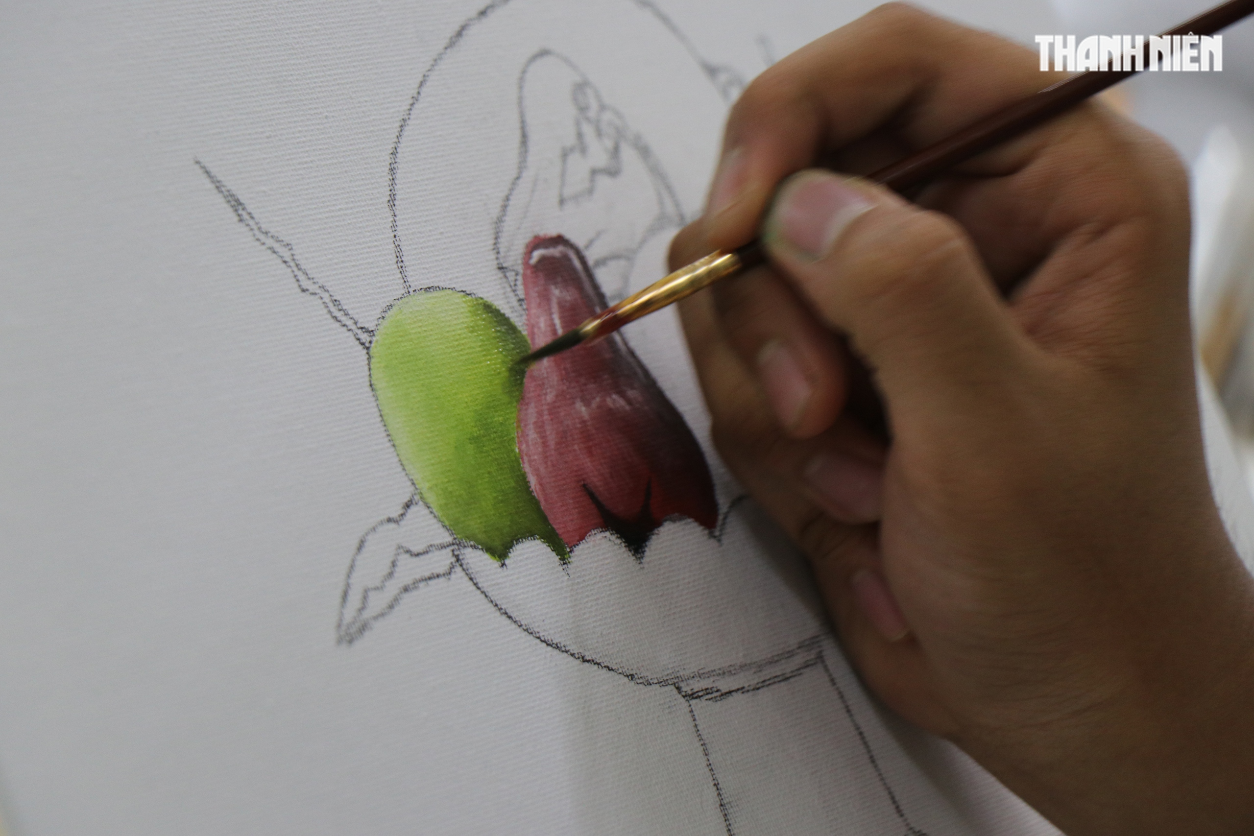 Lớp vẽ '3 trong 1' cho trẻ khuyết tật ở TP.HCM- Ảnh 5.