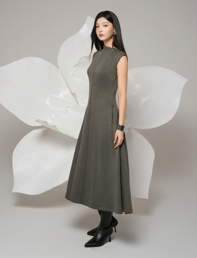 5 chiếc váy midi sang trọng, hợp cả đi làm lẫn đi tiệc cuối năm- Ảnh 6.