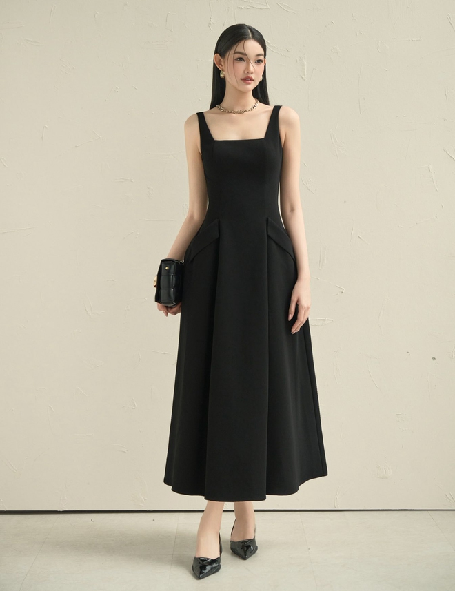 5 chiếc váy midi sang trọng, hợp cả đi làm lẫn đi tiệc cuối năm- Ảnh 11.