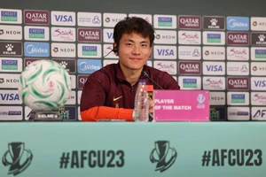 Thủ môn Li Hao nói về U-23 Việt Nam, mỉa mai đối thủ về pha cản phá 11m