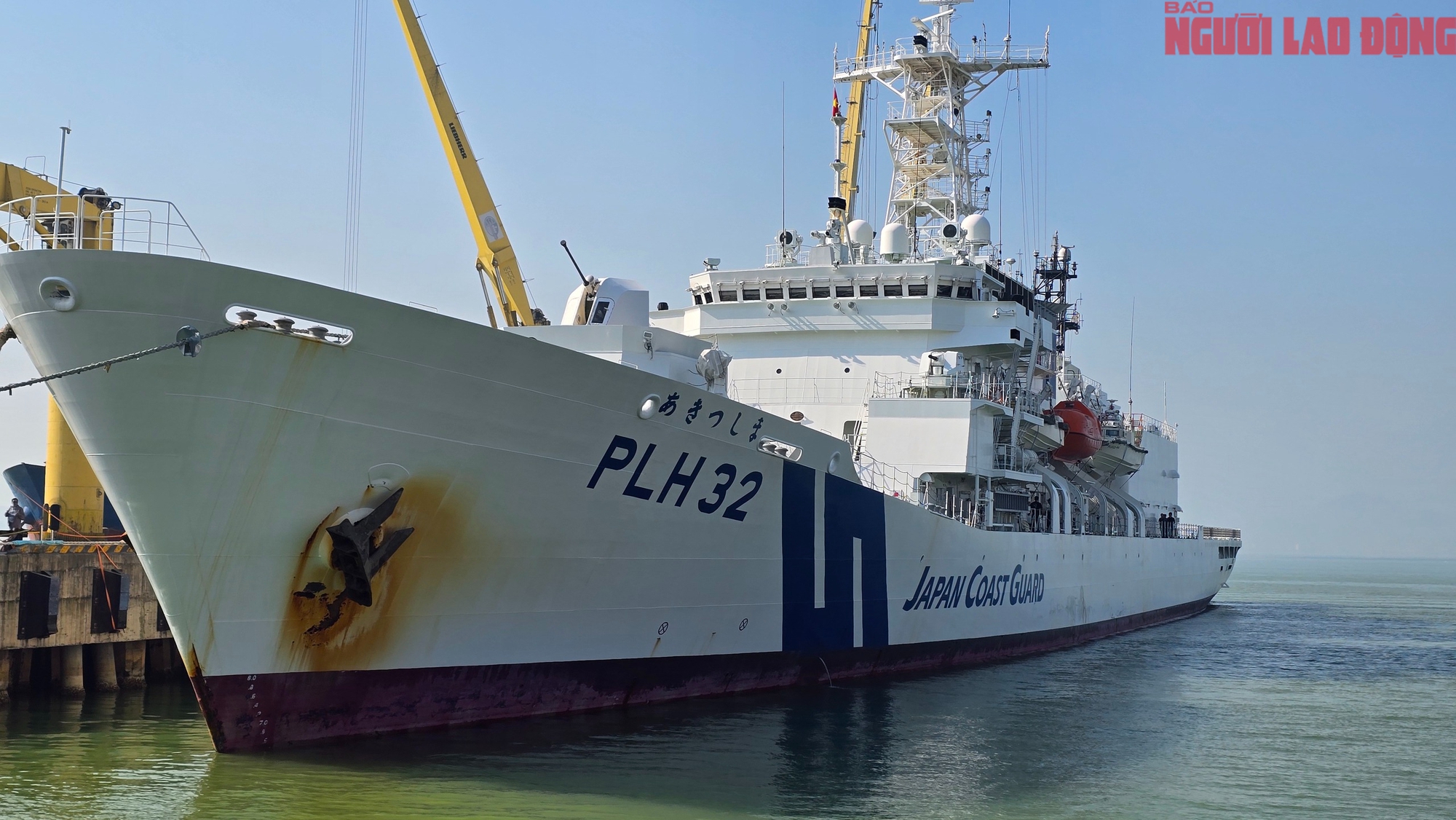 Tàu tuần tra Akitsushima của Lực lượng Bảo vệ bờ biển Nhật Bản thăm Đà Nẵng - Ảnh 3.