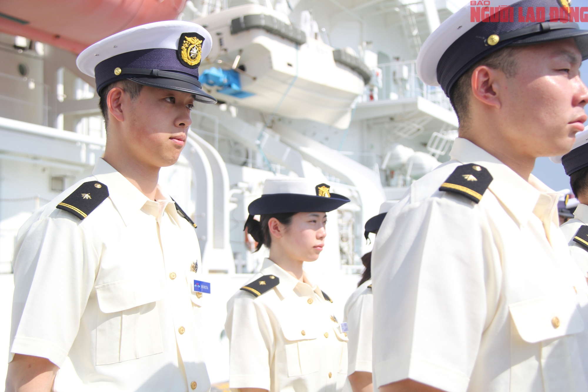 Tàu tuần tra Akitsushima của Lực lượng Bảo vệ bờ biển Nhật Bản thăm Đà Nẵng - Ảnh 11.