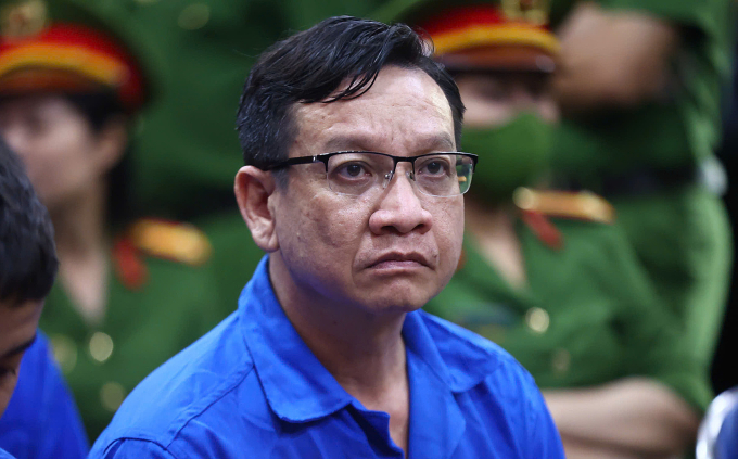 Bị cáo Đoàn Hữu Lượng tại tòa. Ảnh: Trần Quỳnh