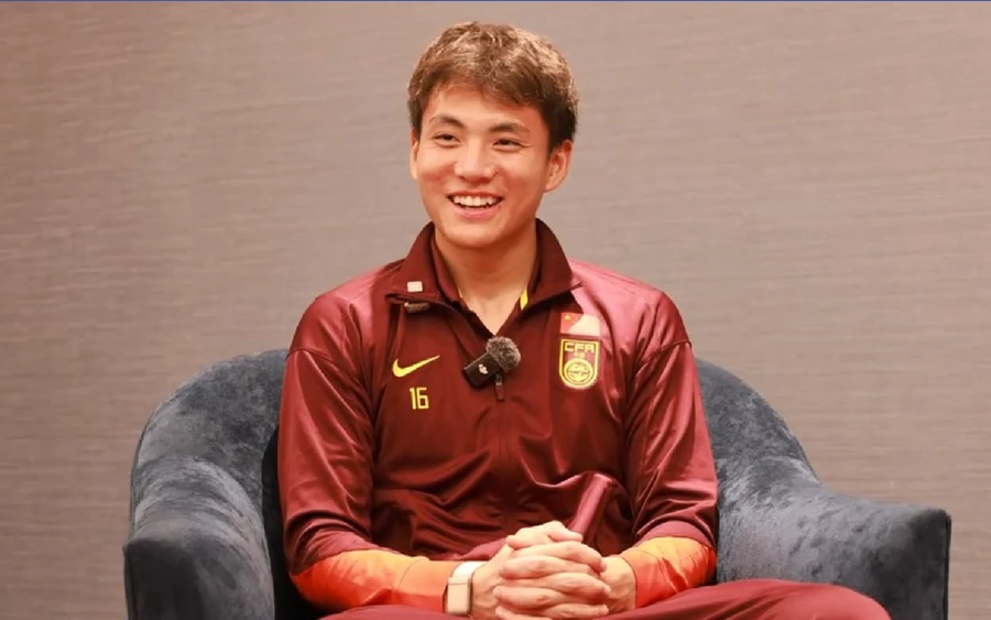 Li Hao trả lời phỏng vấn độc quyền tờ Tân Hoa Xã (Trung Quốc). ẢNH: TÂN HOA XÃ li-hao.jpg