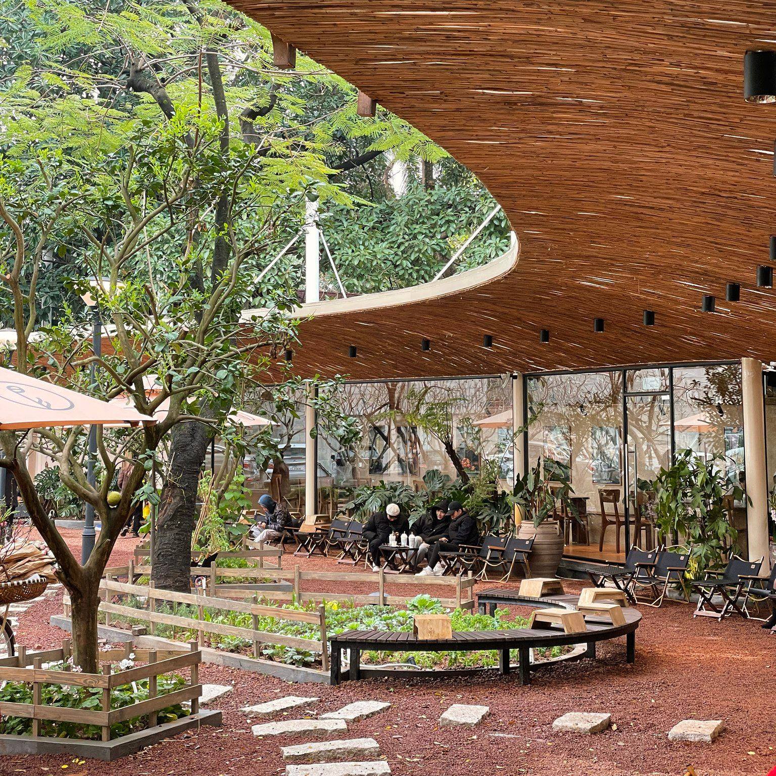 3 quán cà phê nằm gọn trong khuôn viên Bảo tàng Hồ Chí Minh, giới trẻ Thủ đô thi nhau truyền tai- Ảnh 3.