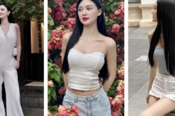 Phong cách đời thường của người đẹp quê Đăk Lăk đang được 'đẩy thuyền' với cầu thủ Đình Bắc