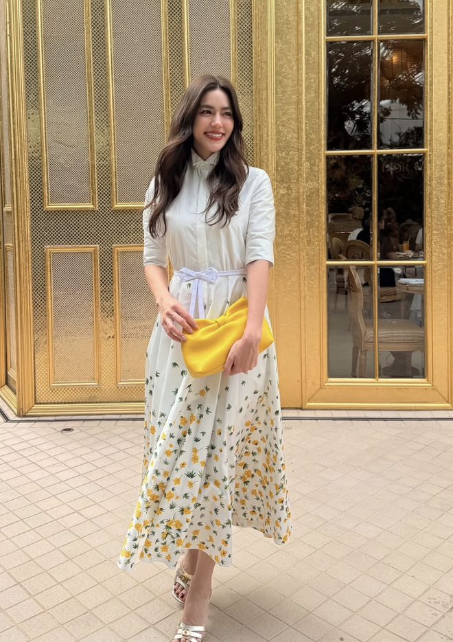 Đầm sơ mi mang đến diện mạo trang nhã cho quý cô công sở- Ảnh 2.