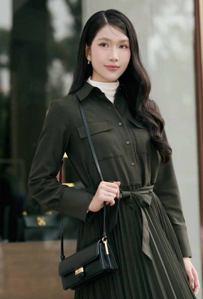 Đầm sơ mi mang đến diện mạo trang nhã cho quý cô công sở- Ảnh 5.