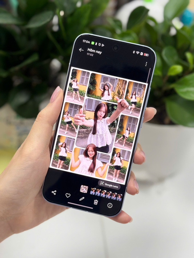 Tính năng AI Pop-Out của thiết bị. Ảnh: Oppo