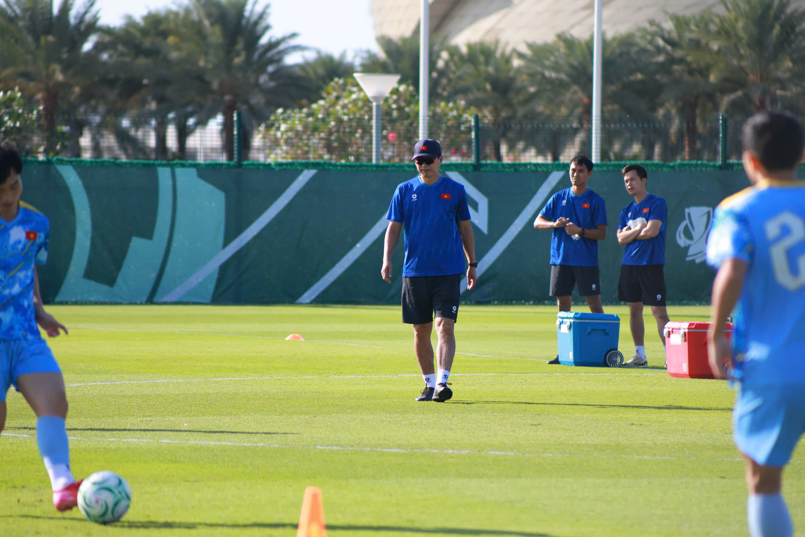 HLV Kim sẽ có thay đổi quan trọng để thắng U.23 Trung Quốc, U.23 Việt Nam tập buổi cuối trước bán kết - Ảnh 2.