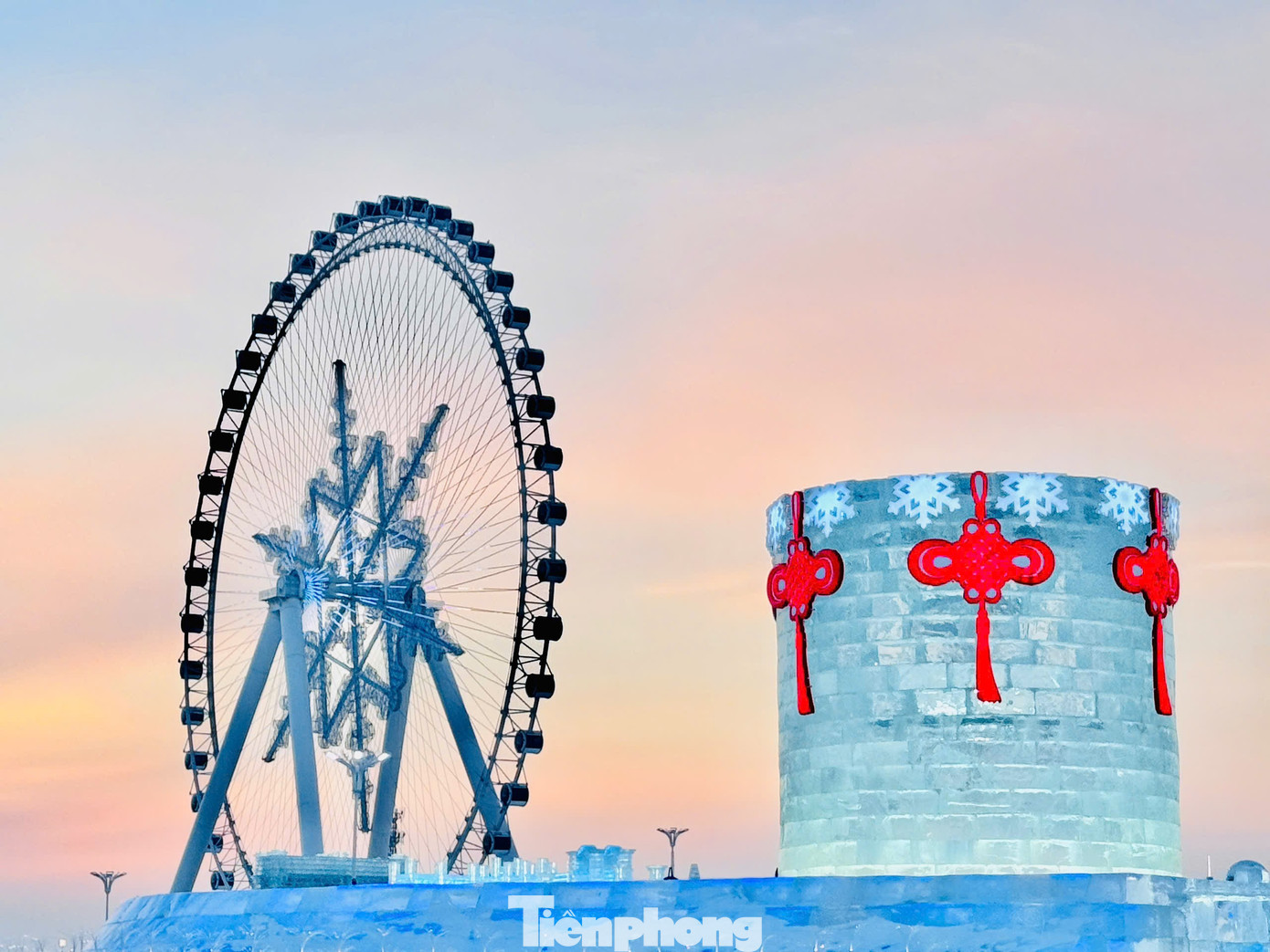 Công nghệ AI gây sốt lễ hội băng tuyết Cáp Nhĩ Tân- Ảnh 5.