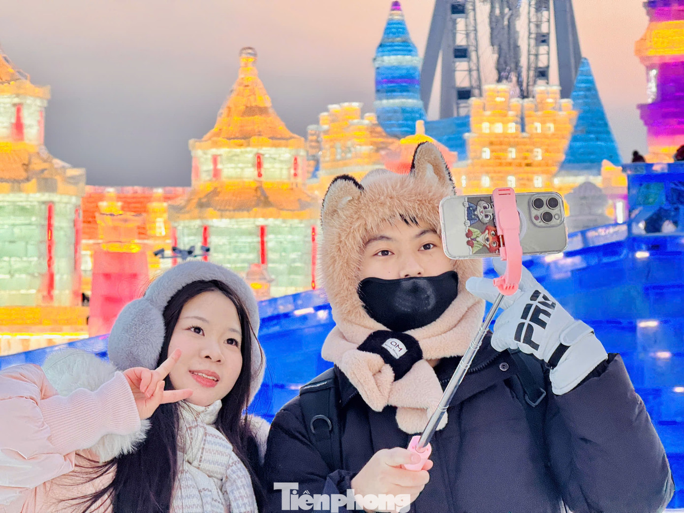 Công nghệ AI gây sốt lễ hội băng tuyết Cáp Nhĩ Tân- Ảnh 12.