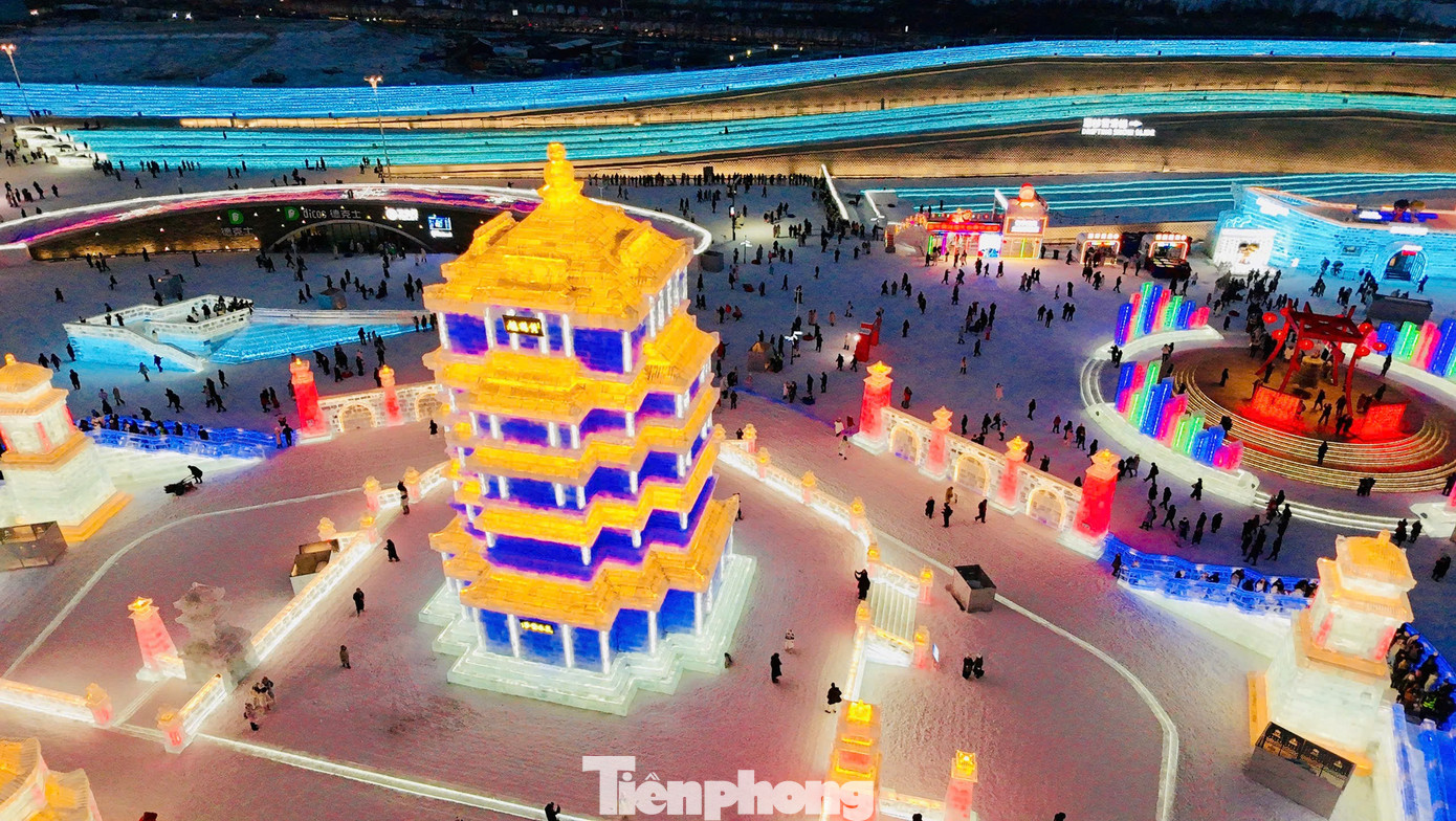 Công nghệ AI gây sốt lễ hội băng tuyết Cáp Nhĩ Tân- Ảnh 18.