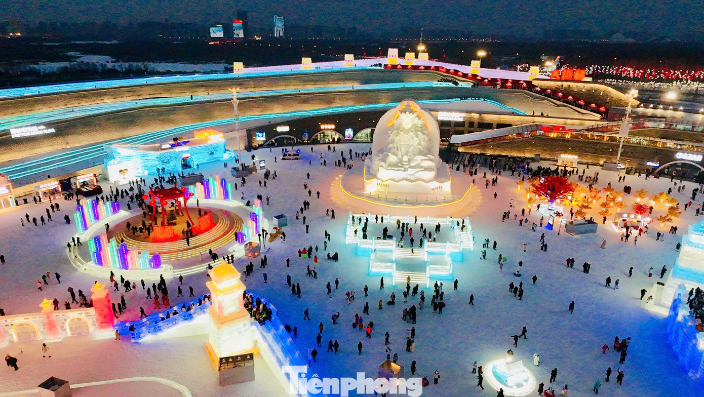 Công nghệ AI gây sốt lễ hội băng tuyết Cáp Nhĩ Tân- Ảnh 19.