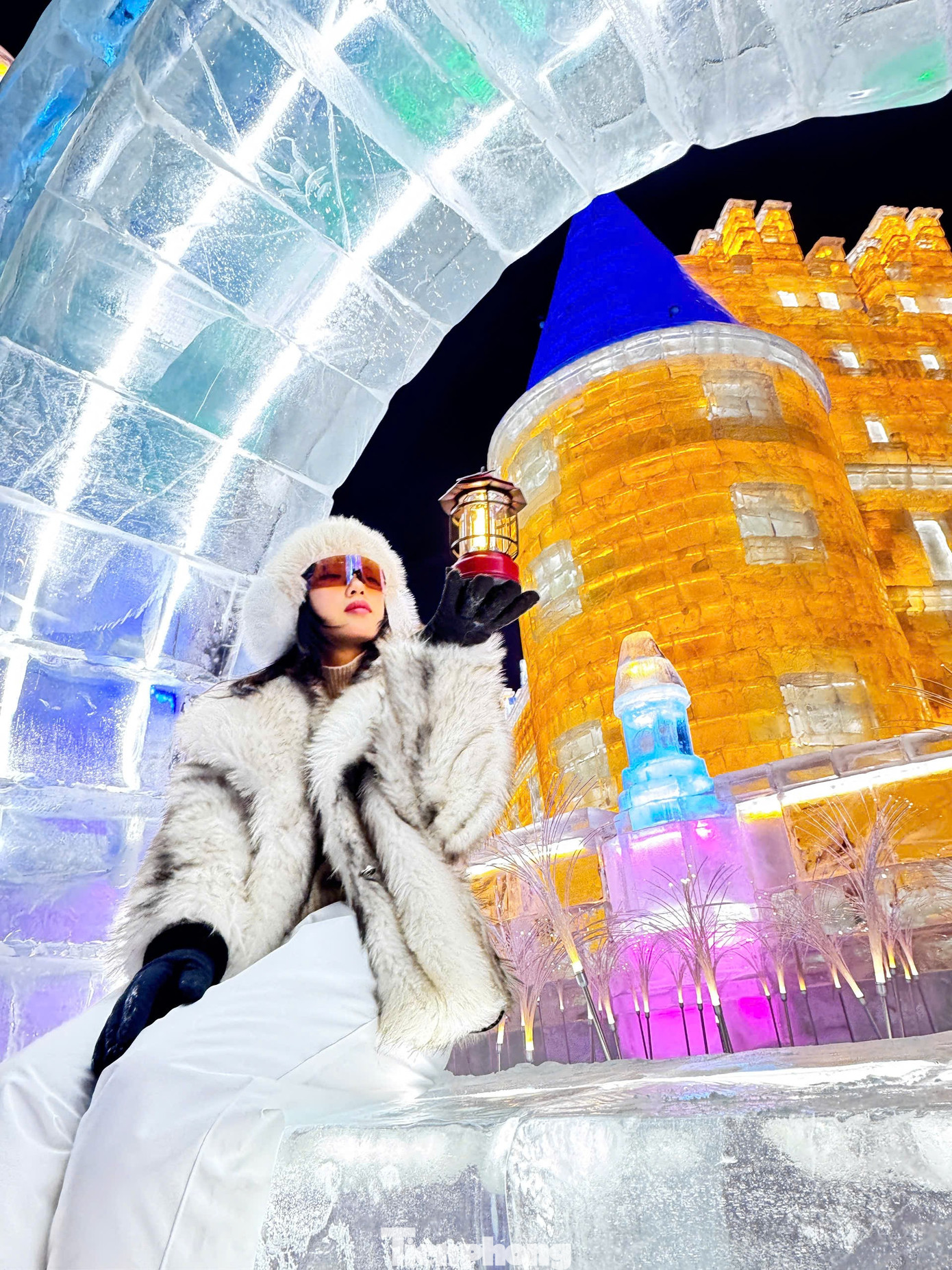 Công nghệ AI gây sốt lễ hội băng tuyết Cáp Nhĩ Tân- Ảnh 20.