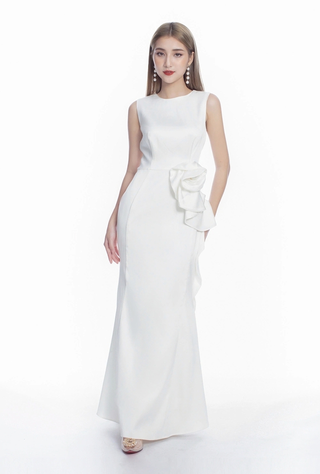 Đầm đuôi cá: Bí quyết tôn đường cong quyến rũ trong từng bước chân- Ảnh 7.