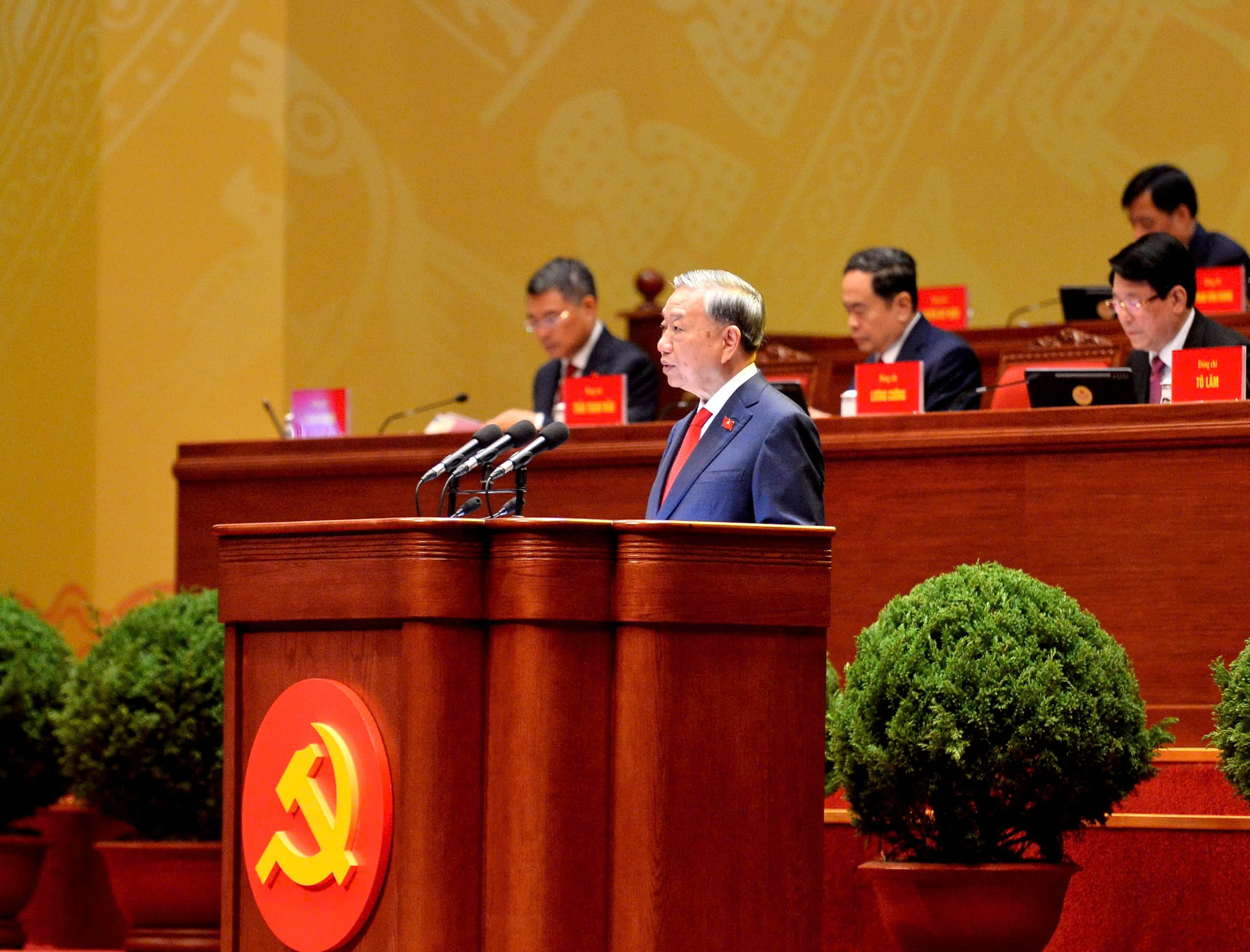 Tổng Bí thư: Để dân thấy, dân tin, dân ủng hộ, dân đồng hành và thụ hưởng - Ảnh 9.