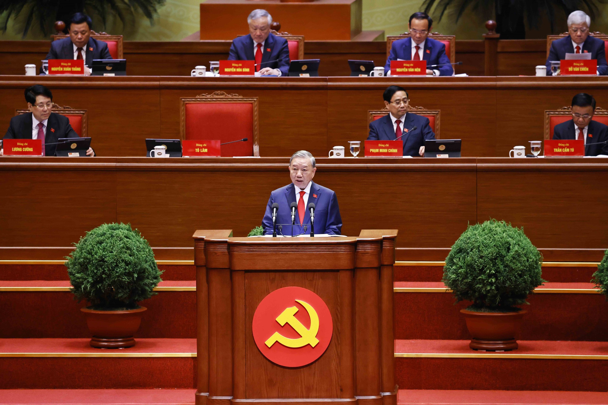 Tổng Bí thư: Để dân thấy, dân tin, dân ủng hộ, dân đồng hành và thụ hưởng - Ảnh 10.