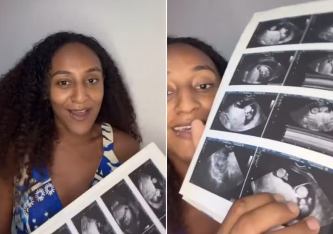 Kathleen Nicole Ramos Santos chia sẻ câu chuyện mang thai và sinh nở của mình trên Instagram cuối năm 2025. Ảnh: Instagram