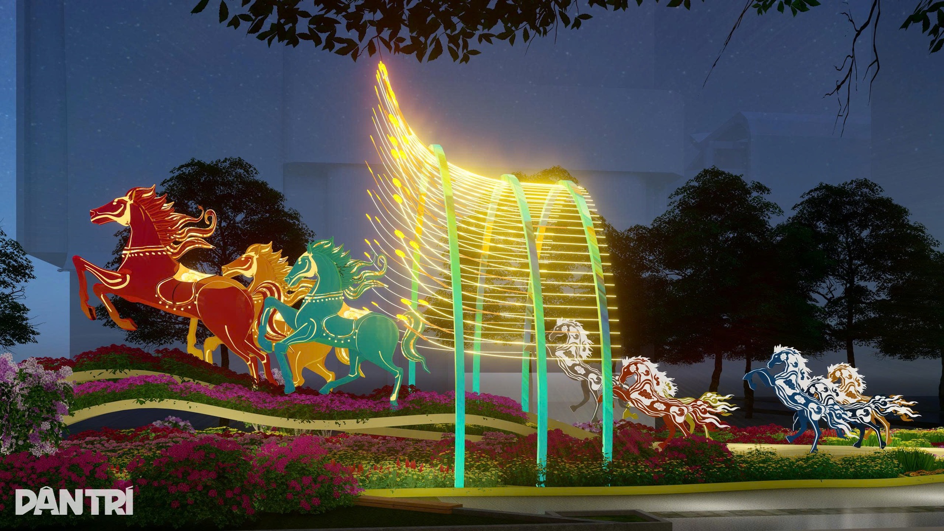 Đường hoa Nguyễn Huệ Tết 2026 lần đầu có hai phiên bản ngày - đêm - 2