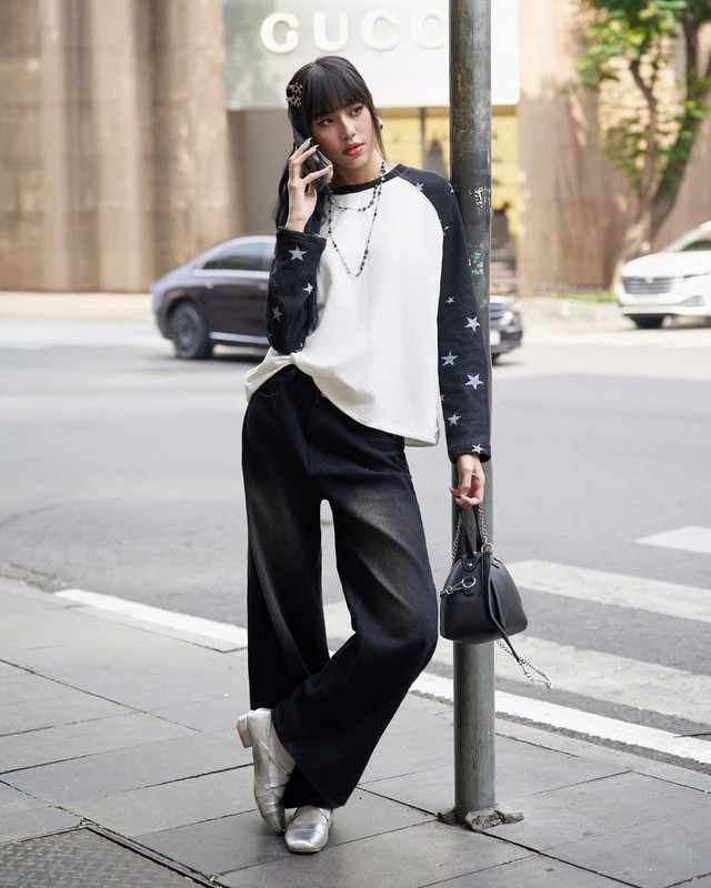 Áo tay raglan, điểm nhấn cá tính cho những tín đồ yêu sự tối giản- Ảnh 2.