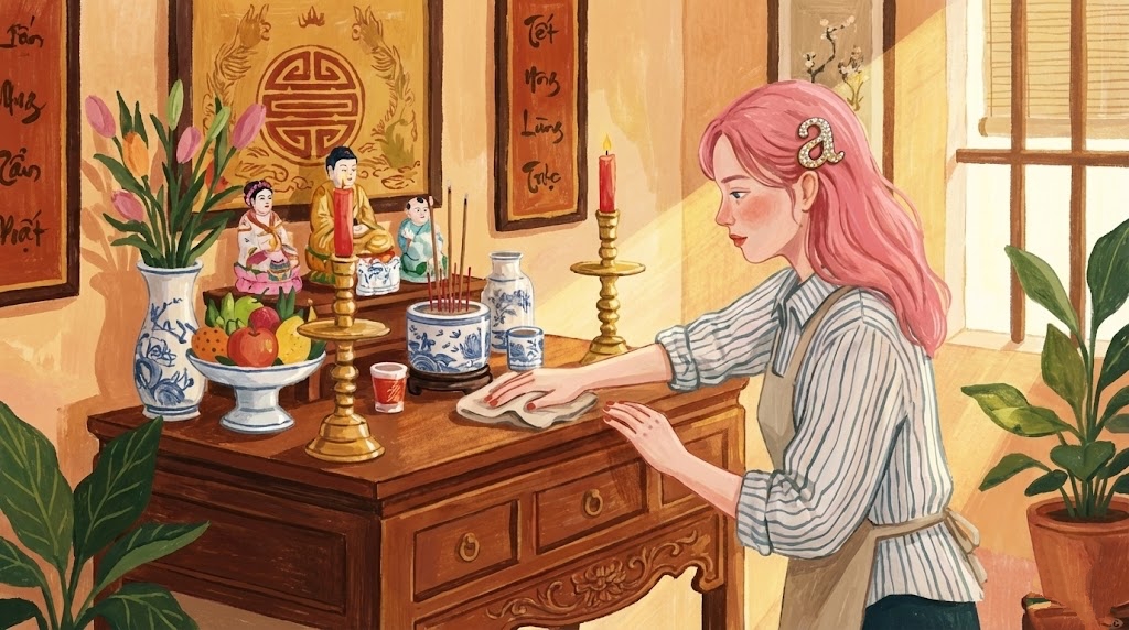 Chưa đến 23 tháng Chạp, tuyệt đối đừng làm việc này trên bàn thờ!- Ảnh 2.