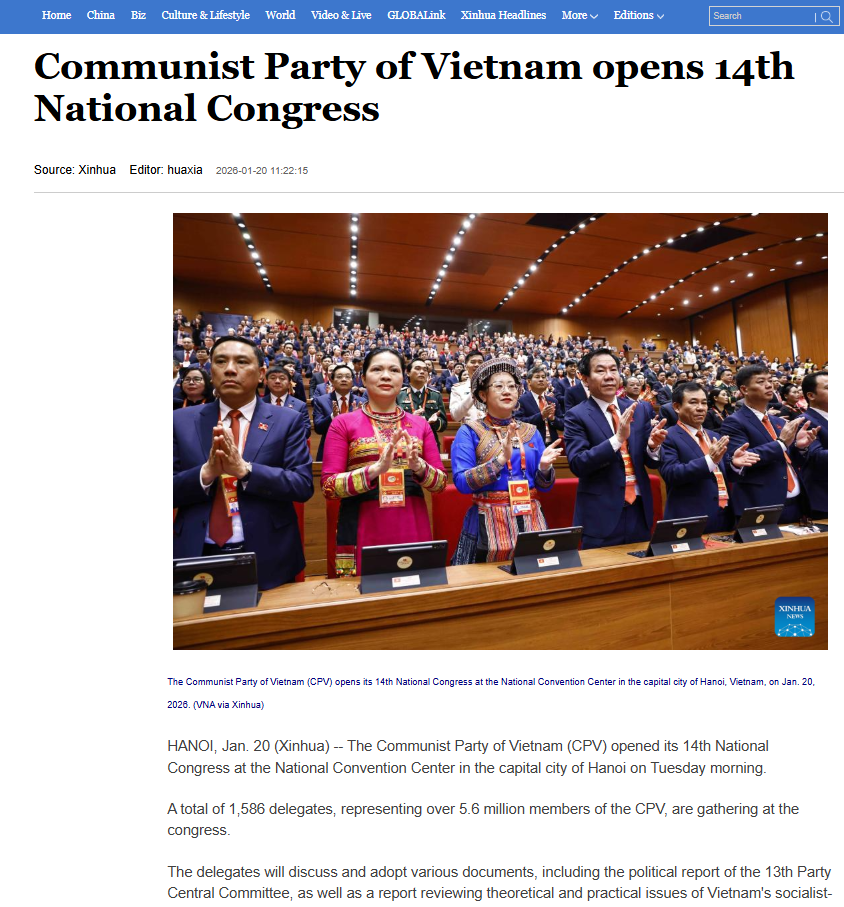 Truyền thông quốc tế: Đại hội XIV mở 'cơ hội vàng' để Việt Nam tăng tốc và bứt phá - Ảnh 4.