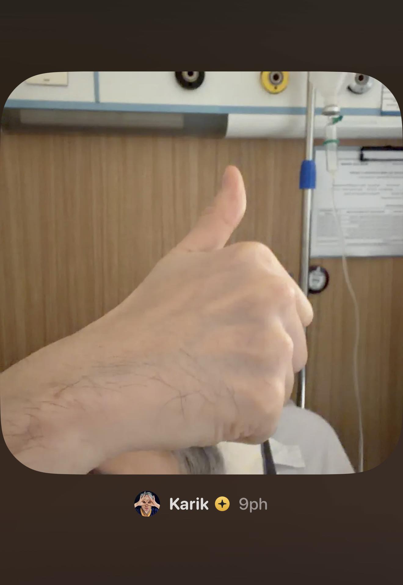 Rapper Karik nhập viện- Ảnh 3.