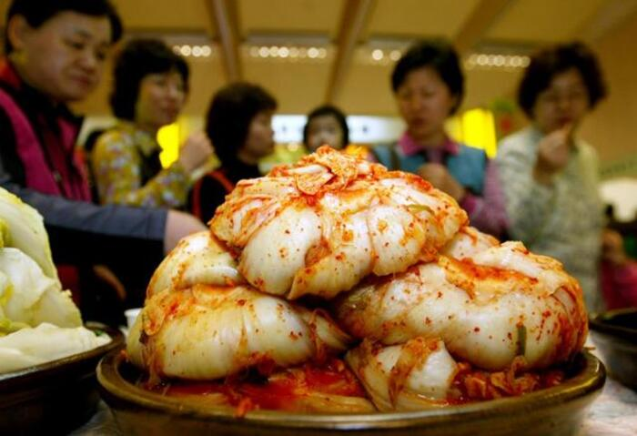 60% người Hàn Quốc ăn kim chi cả 3 bữa mỗi ngày. (Ảnh: INF)