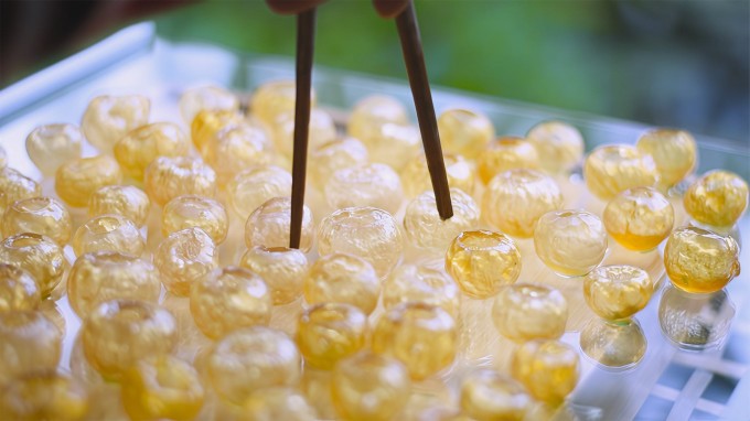 Món mứt thành phẩm.