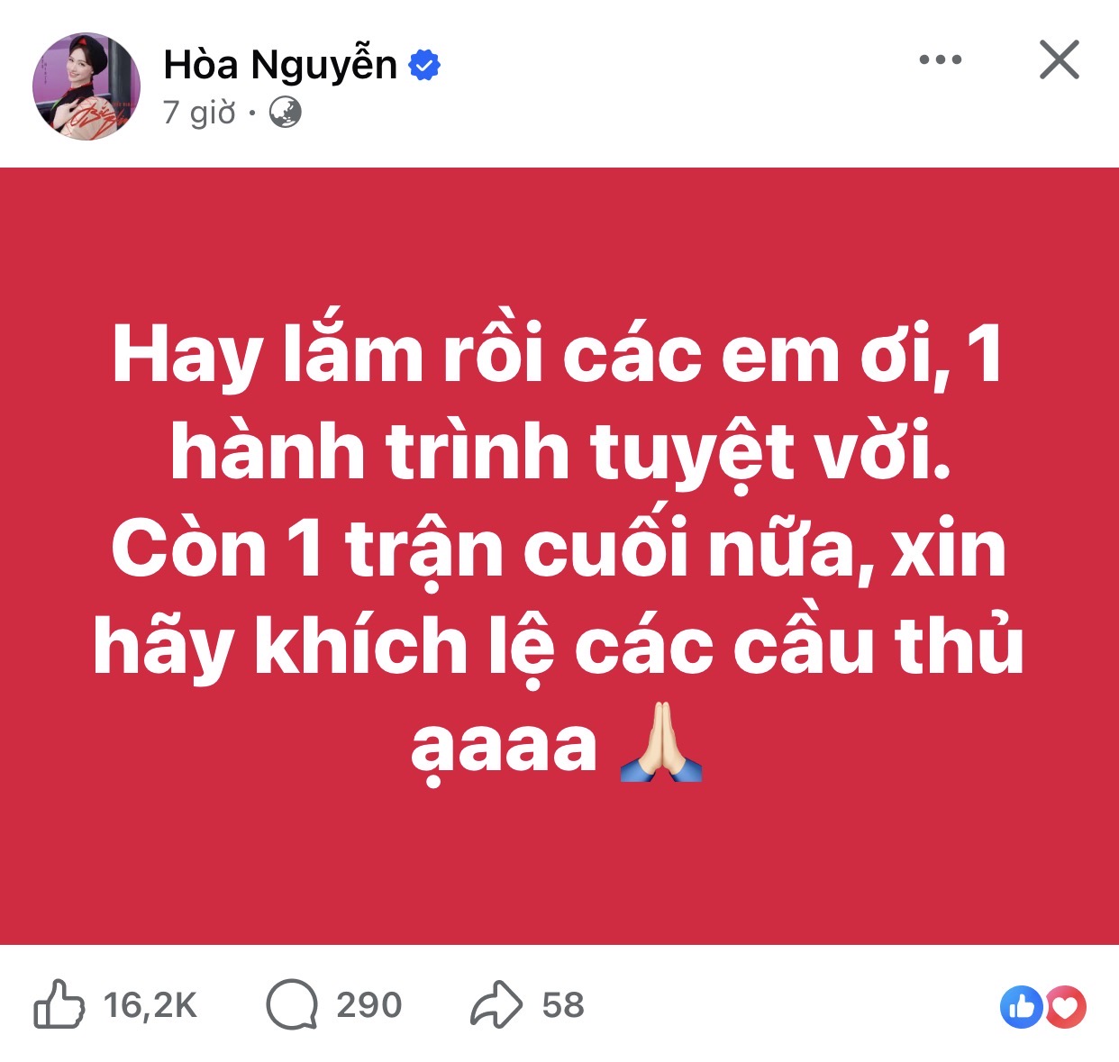 Hoà Minzy, BigDaddy nói lời thật lòng về trận thua của U23 Việt Nam trước U23 Trung Quốc- Ảnh 2.