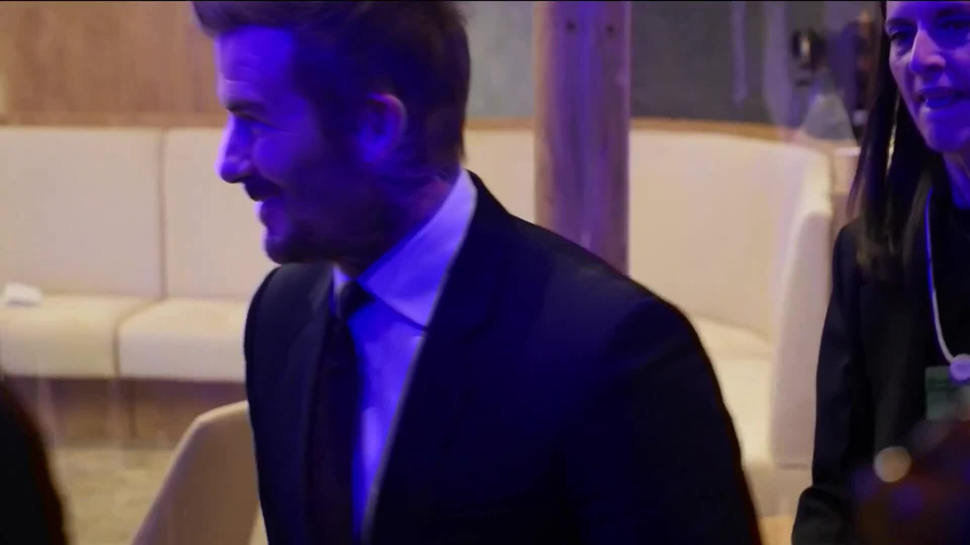 David Beckham tránh né câu hỏi về Brooklyn