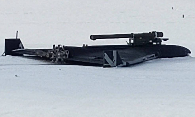 UAV Geran Nga mang tên lửa vác vai trong ảnh đăng ngày 4/1. Ảnh: Ukrainska Pravda