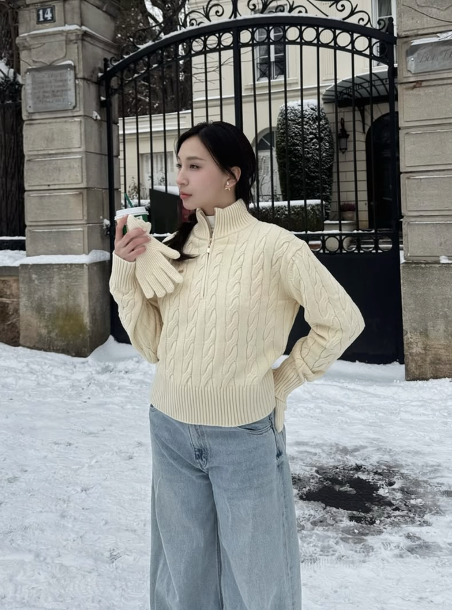 Quần jeans ống rộng trở thành lựa chọn quen thuộc trong tủ đồ của phái đẹp- Ảnh 5.