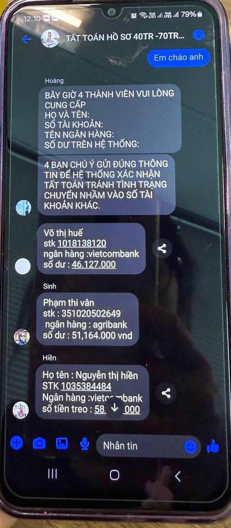 Nhấp vào đường link 