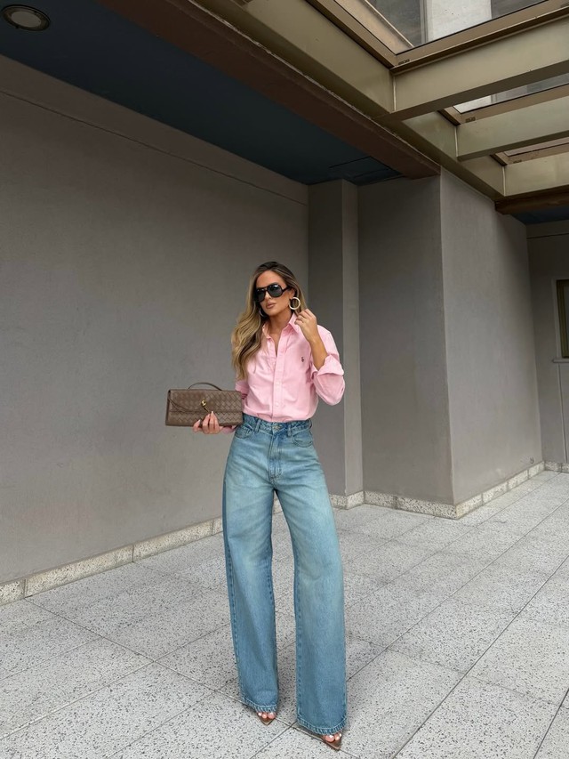 Quần jeans và sơ mi, đẹp xuất sắc để đi chơi và đi làm- Ảnh 3.