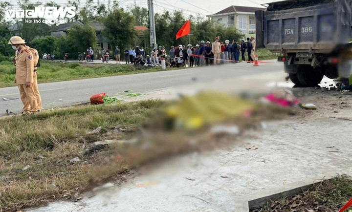 Xe tải tông nhiều phương tiện, 4 người thương vong: Chủ tịch TP Huế chỉ đạo nóng- Ảnh 2.