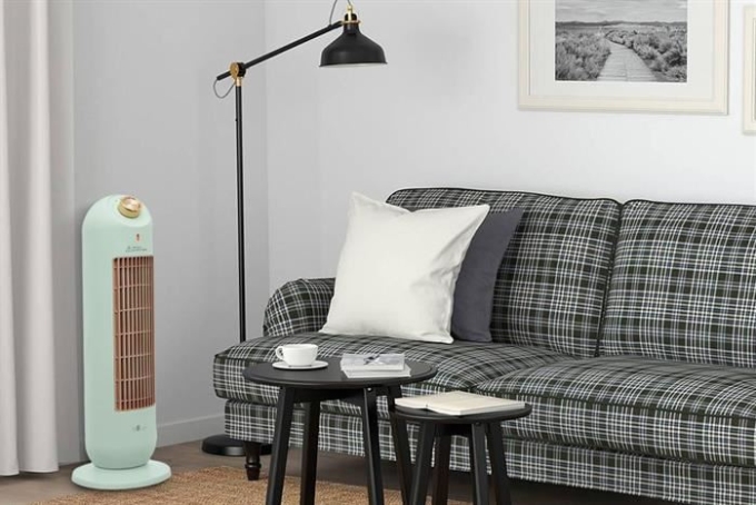 Một mẫu quạt sưởi gốm. Ảnh: ĐMX