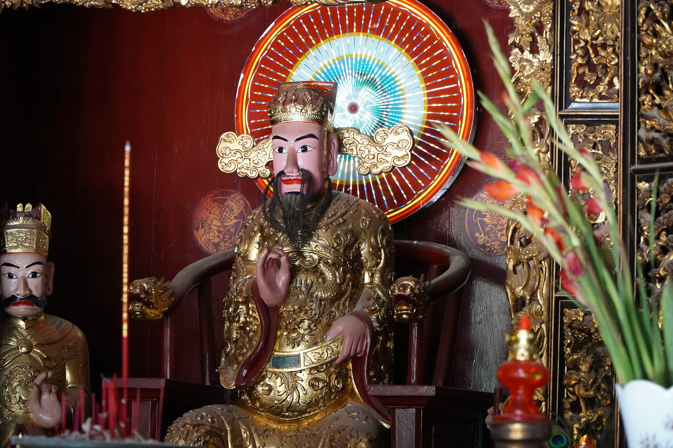 Ngôi chùa đặc sắc văn hóa người Hoa ở xứ biển- Ảnh 2.