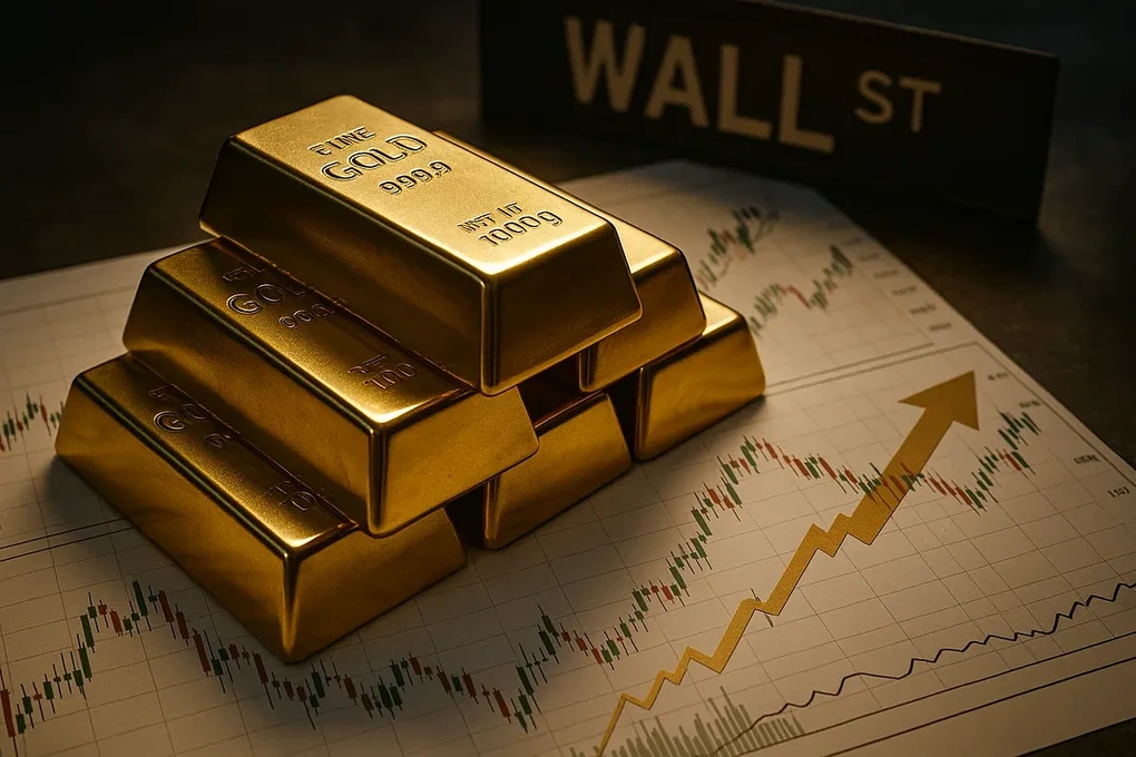 Vàng điên cuồng leo dốc, phố Wall bắt đầu nói về mốc 5.000 USD - 2