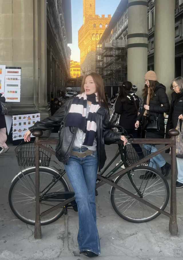 Áo khoác da mang theo tinh thần tự do trong từng bản phối- Ảnh 6. Áo khoác da mang theo tinh thần tự do trong từng bản phối- Ảnh 6.