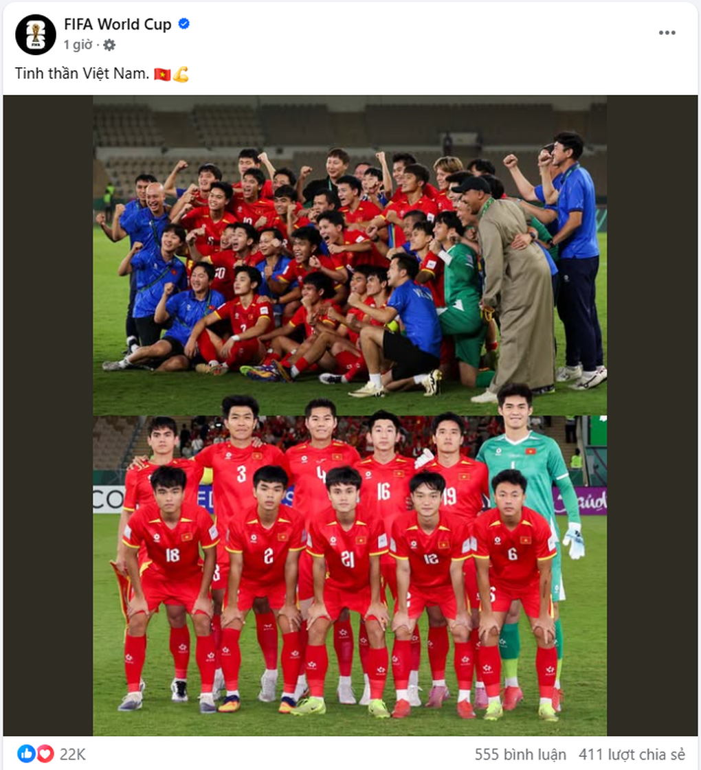 FIFA, AFC ca ngợi chiến thắng kịch tính của U23 Việt Nam trước U23 Hàn Quốc - 3