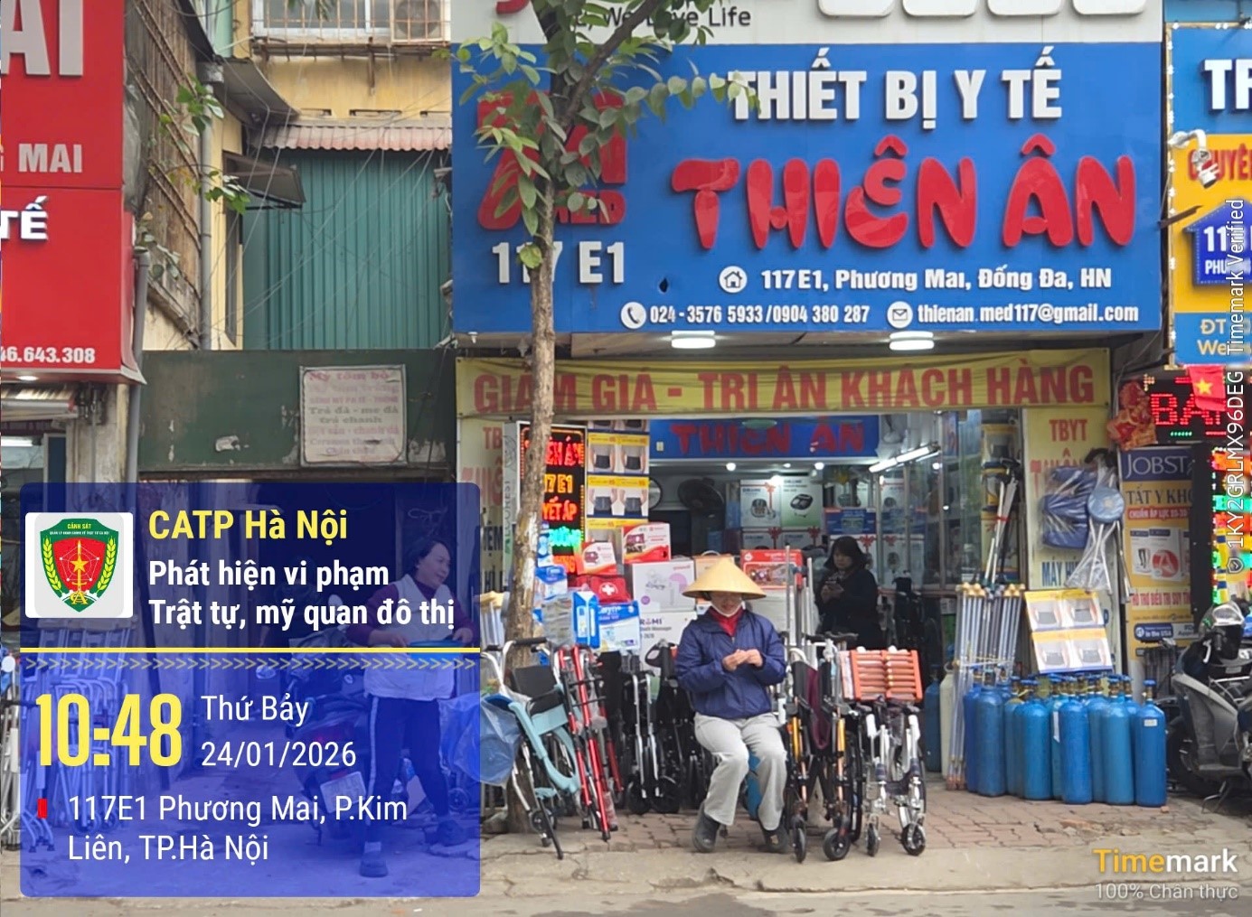 KHẨN: 186 trường hợp vi phạm trật tự đô thị, trật tự công cộng và vệ sinh môi trường bị phạt nguội- Ảnh 9.