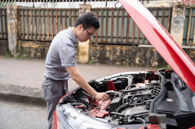 Chủ xe đánh giá cao khả năng vận hành của hệ thống Toyota Hybrid. Ảnh: TMV