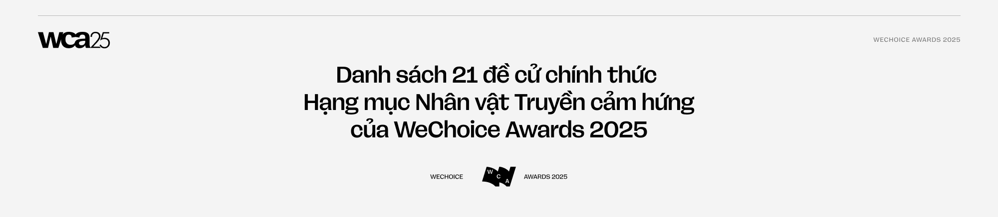 21 đề cử Nhân vật Truyền cảm hứng của WeChoice Awards 2025: Những người đang viết tiếp Việt Nam bằng câu chuyện của mình- Ảnh 2.