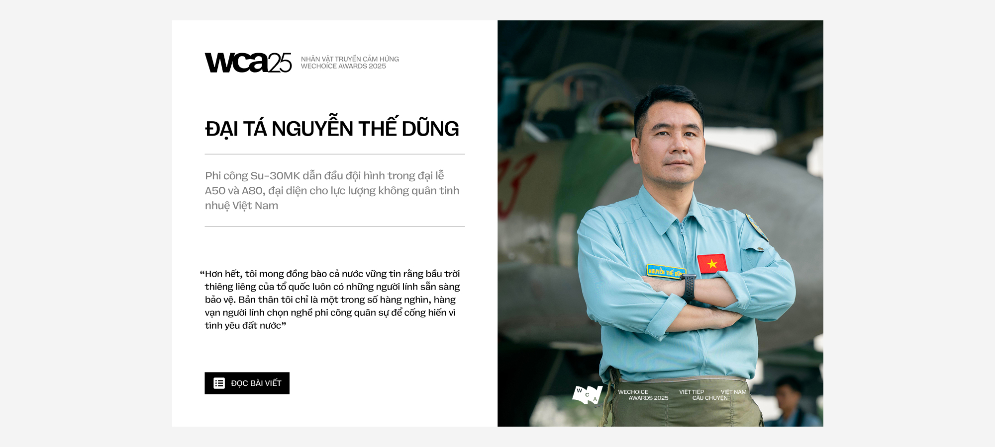 21 đề cử Nhân vật Truyền cảm hứng của WeChoice Awards 2025: Những người đang viết tiếp Việt Nam bằng câu chuyện của mình- Ảnh 11.